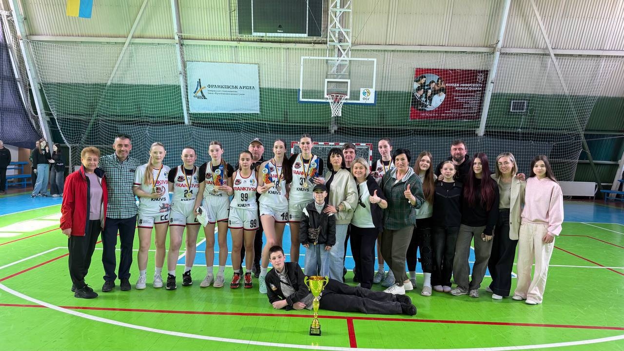 Франківськ учетверте поспіль виграв чемпіонат України ВЮБЛ серед гравчинь 2009 року